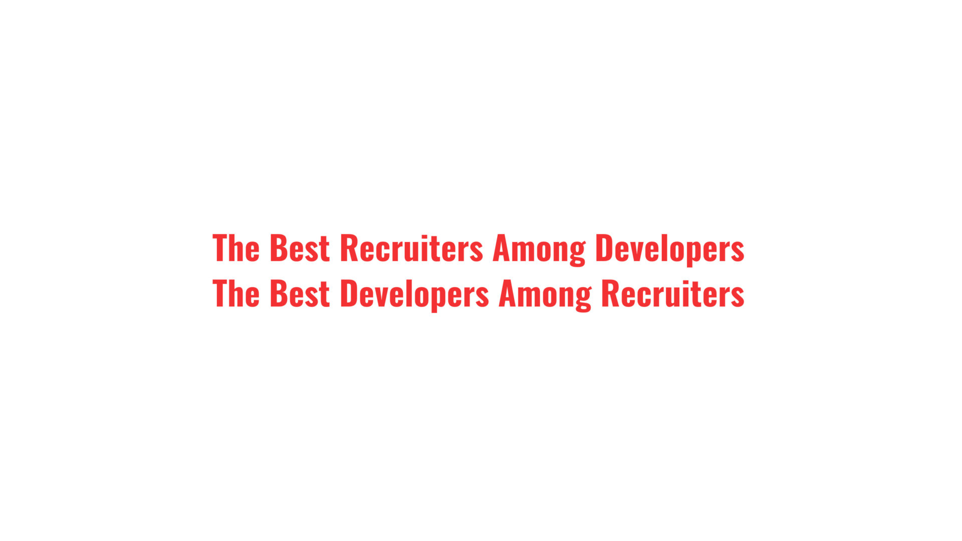 Tech Recruitment Blog